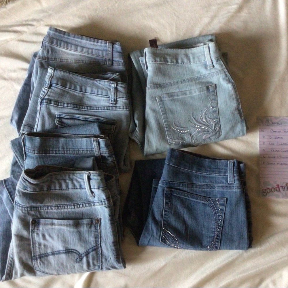 Capris jeans